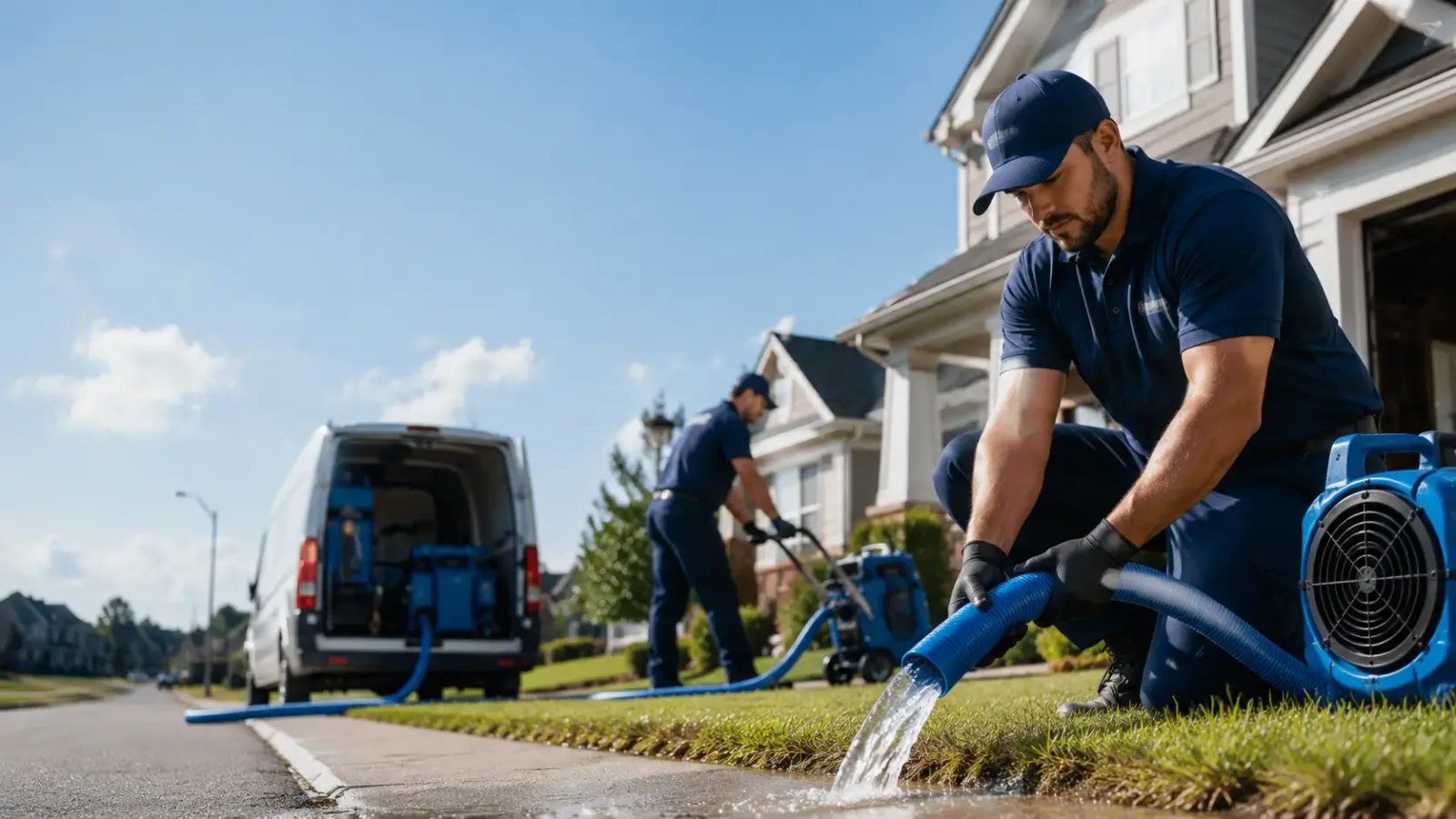 Flood Damage Restoration in Sandoval, IL